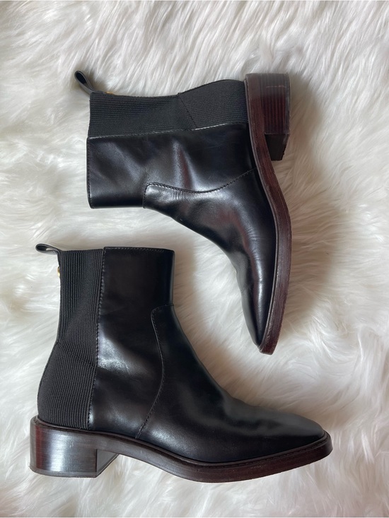 Tory Burch Shoes - Tory Burch Sierra Antik Chelsea Boots Black Leather Women’s 9.5 Style 84888